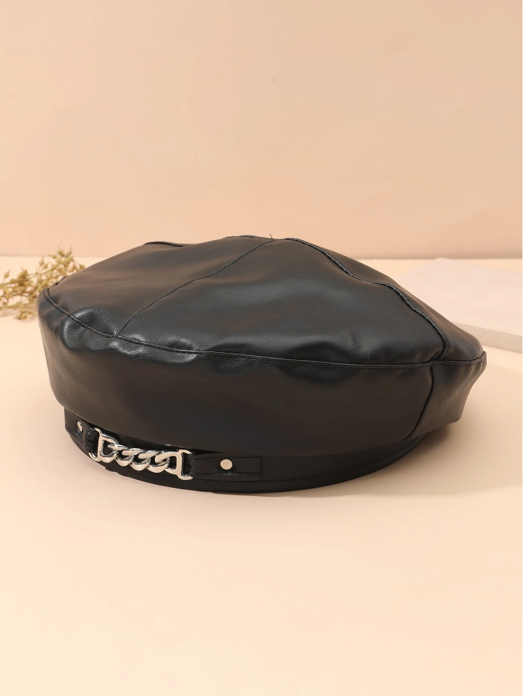 Chain Edge Beret Elitaire