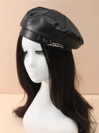 Chain Edge Beret Elitaire