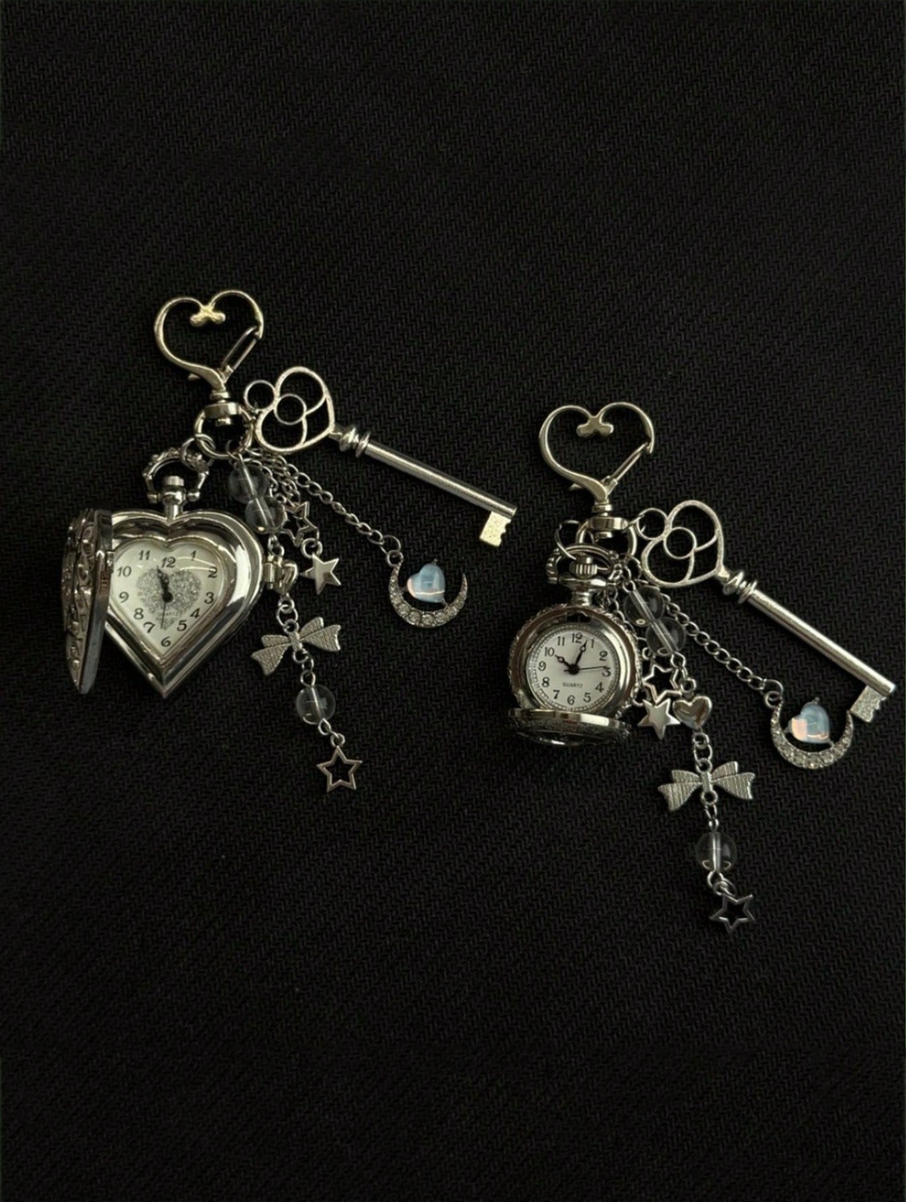 Retro Watch Keychain Elitaire
