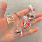 4 Pcs Aqua Charm Keychains Elitaire