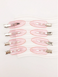 8 Pcs PinkMist Makeup Clips Elitaire