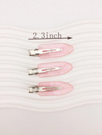 8 Pcs PinkMist Makeup Clips Elitaire