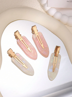 8 Pcs PinkMist Makeup Clips Elitaire