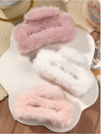 3 Pcs/Set Plush Hair Claws Elitaire