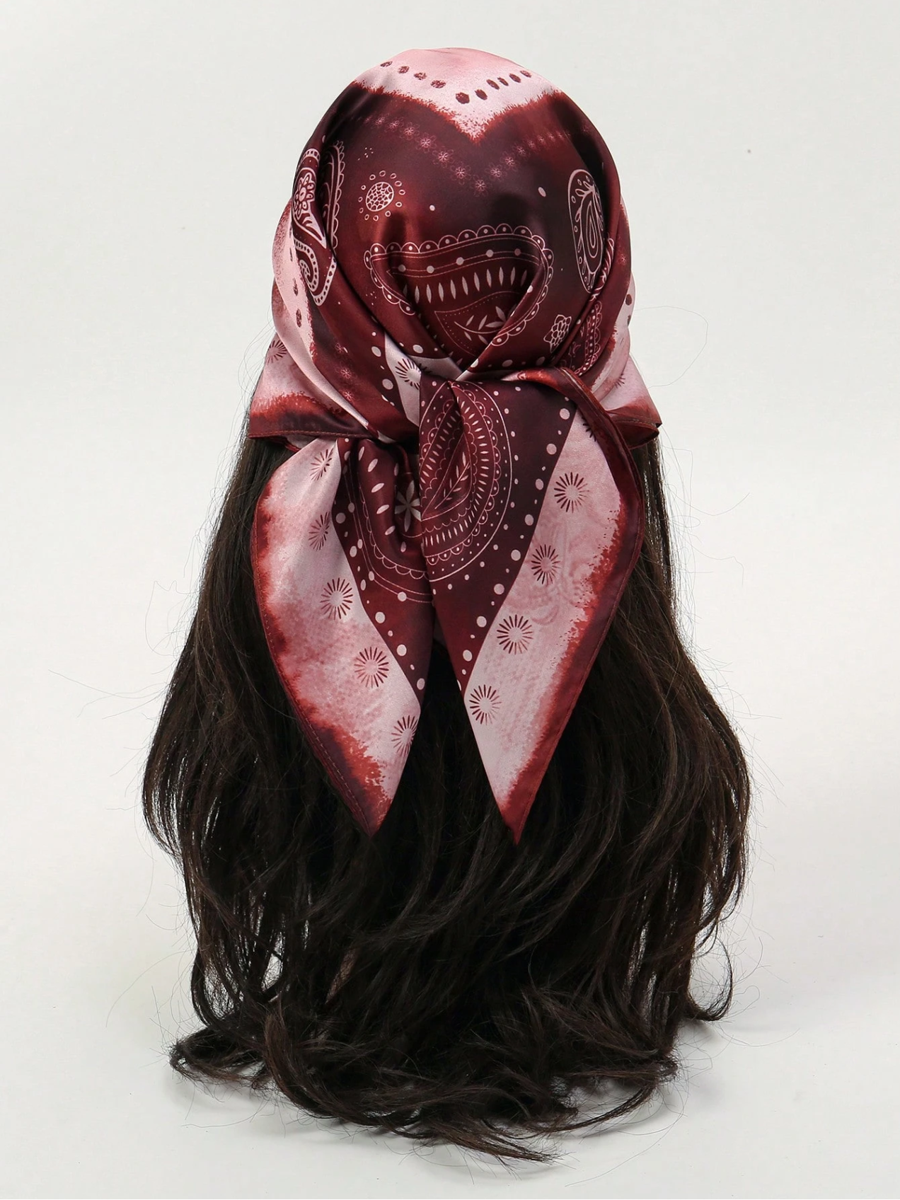 Square Paisley Hair Scarf Elitaire