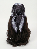 Square Paisley Hair Scarf Elitaire