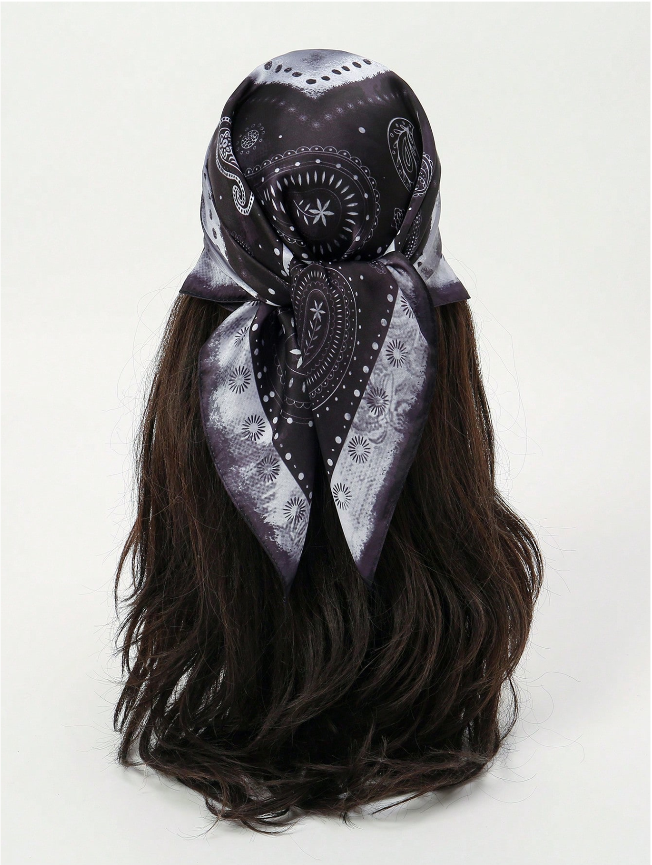 Square Paisley Hair Scarf Elitaire