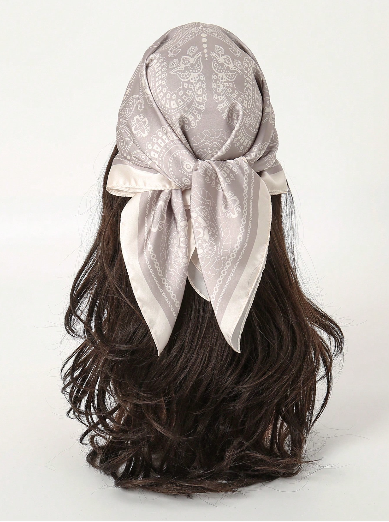 Square Paisley Hair Scarf Elitaire