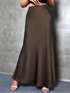 Siren Satin Skirt Elitaire