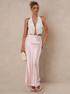 Siren Satin Skirt Elitaire