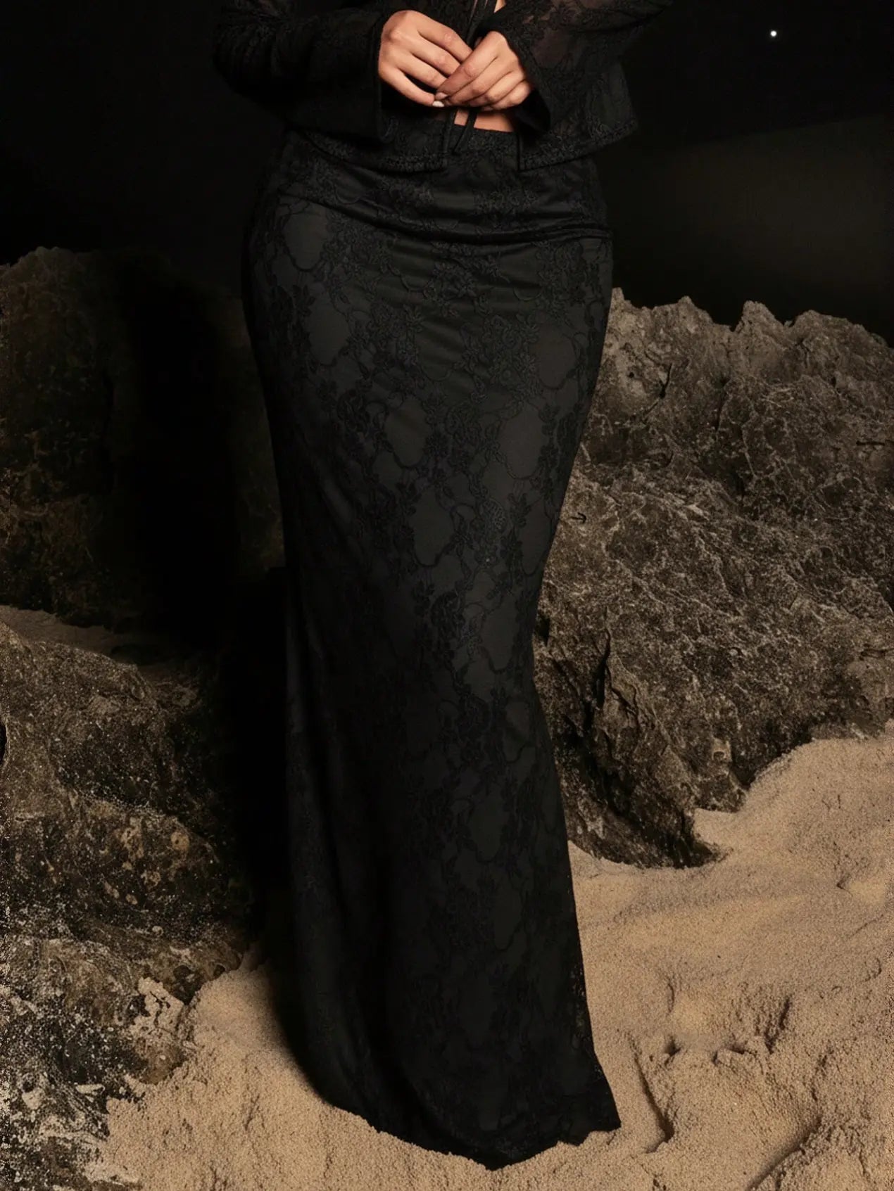 Ethereal Lace skirt Elitaire