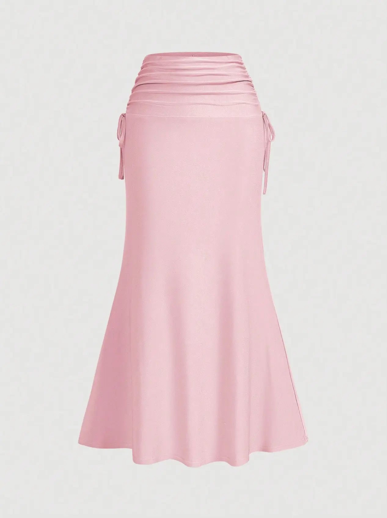 Drawstring Ruched Skirt Elitaire