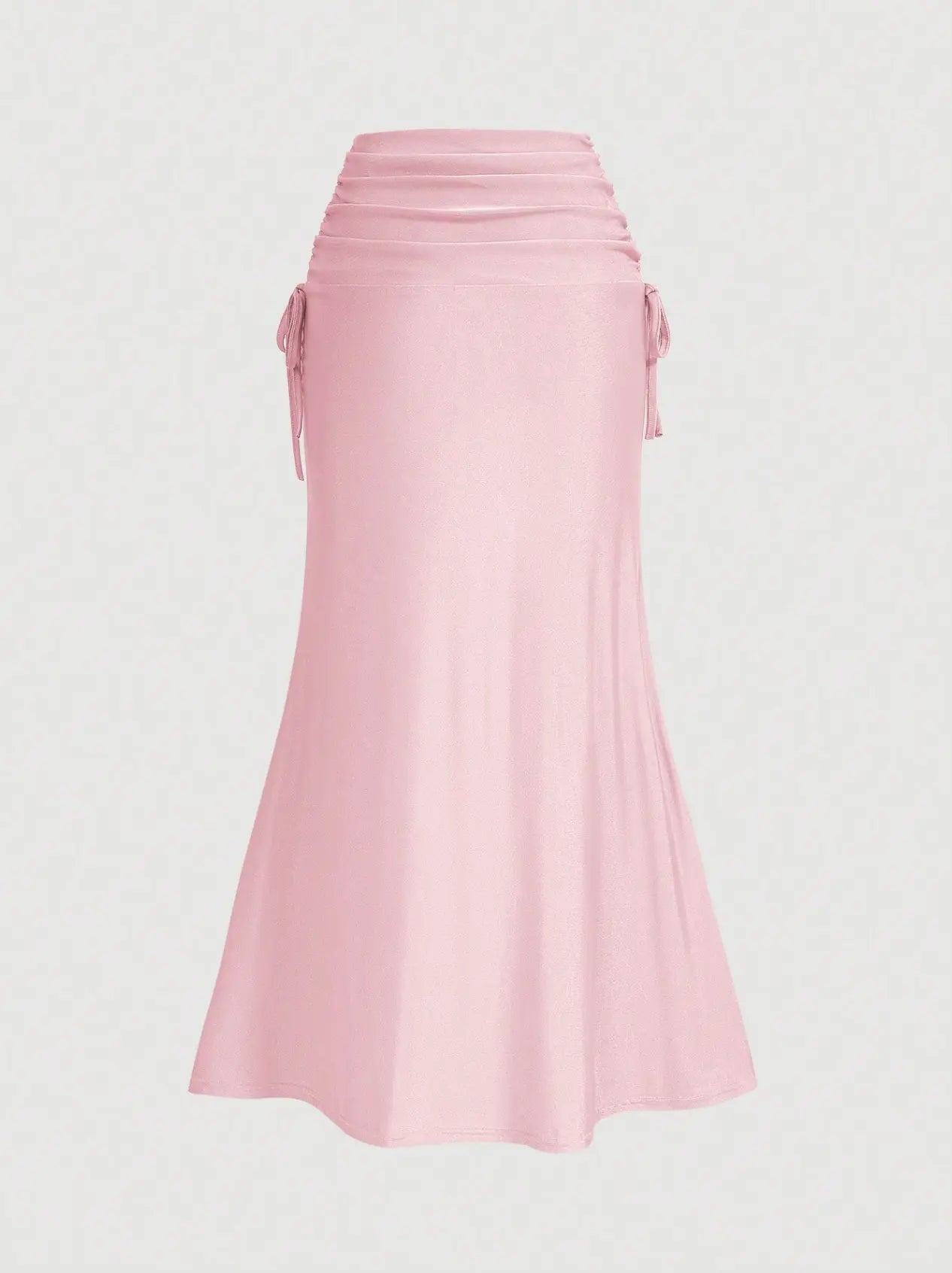 Drawstring Ruched Skirt Elitaire