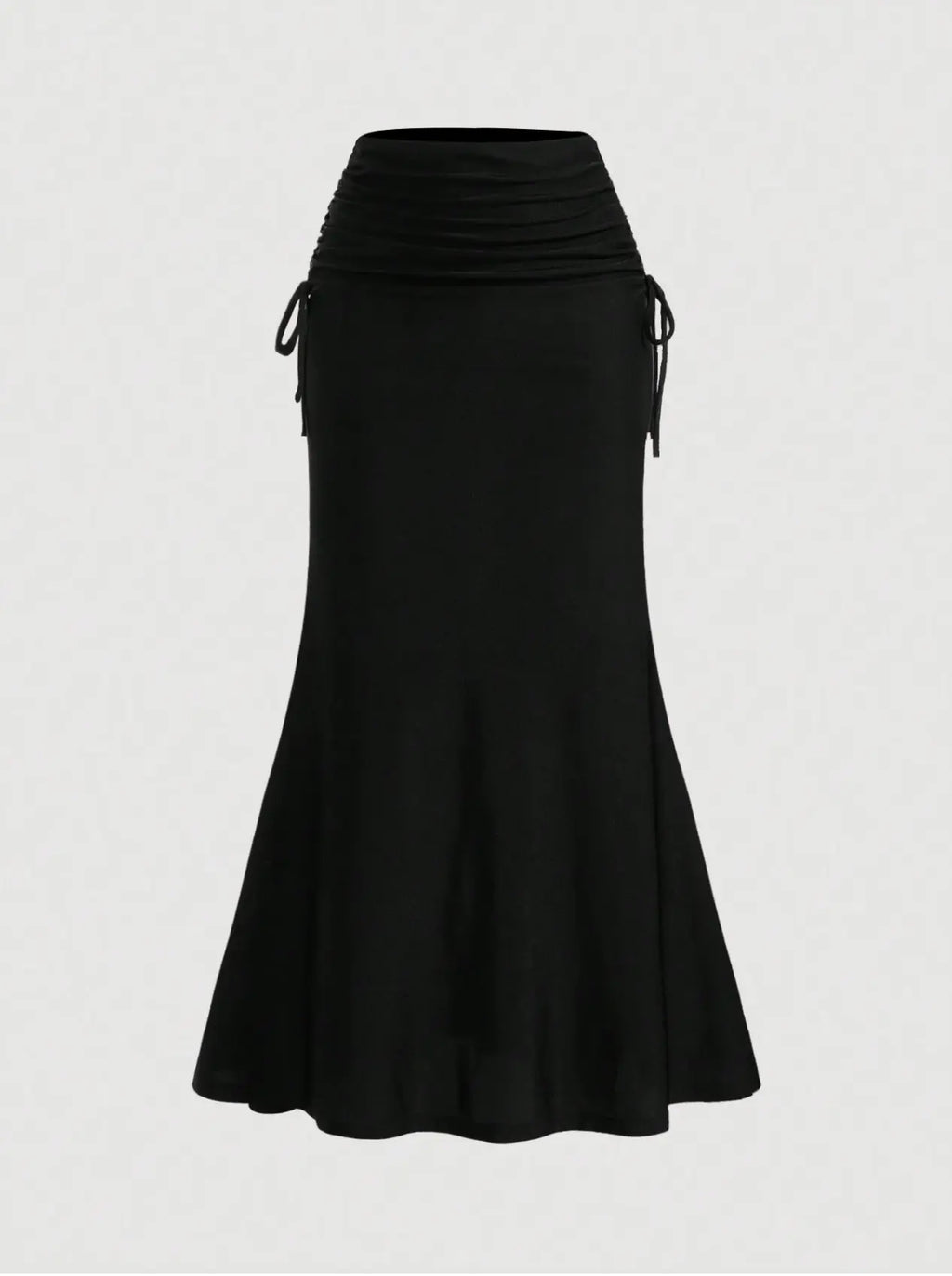Drawstring Ruched Skirt Elitaire