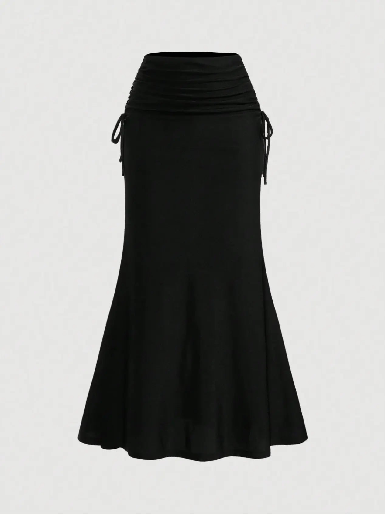 Drawstring Ruched Skirt Elitaire