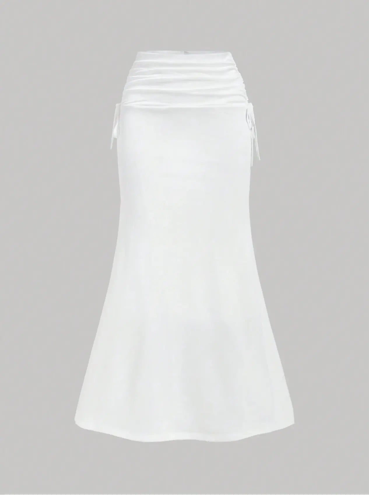 Drawstring Ruched Skirt Elitaire