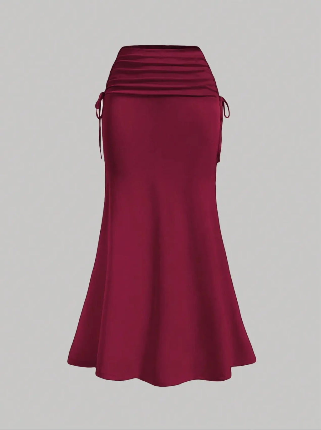 Drawstring Ruched Skirt Elitaire