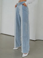 Frayed Seam Denims Elitaire