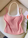 Duo-Tone Rib Cami Elitaire