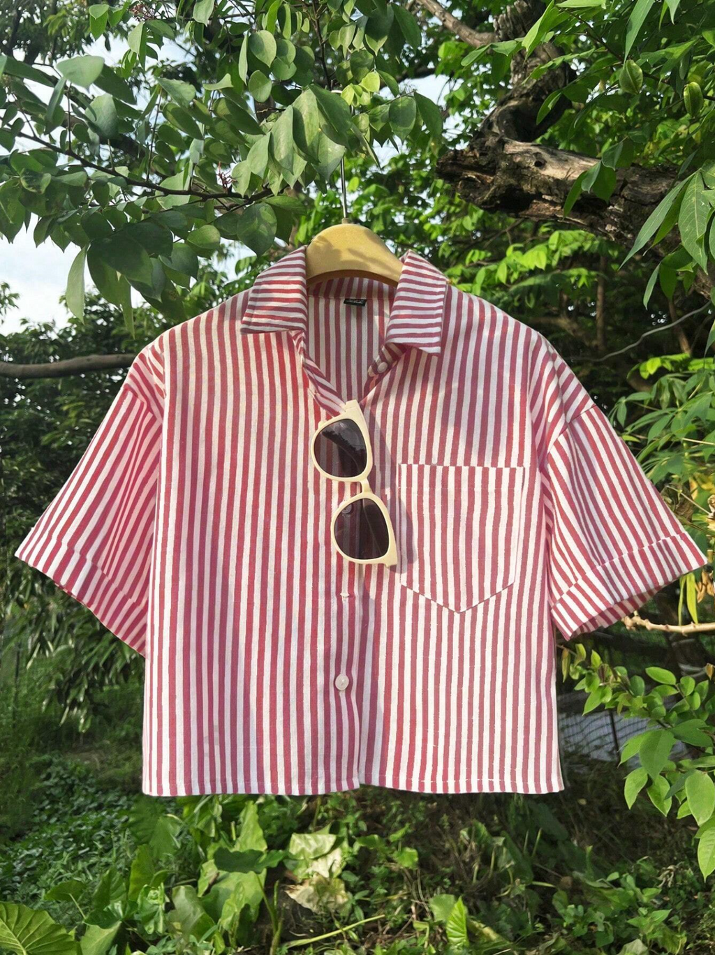 Shoreline Striped Crop Elitaire