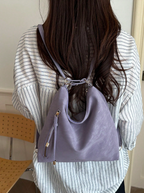 The Angled Zip Convertible Tote Elitaire