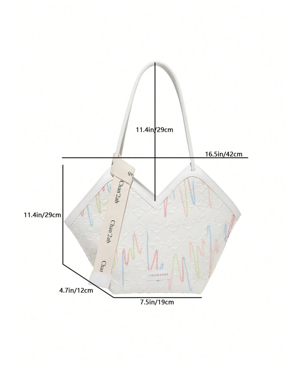 The Ribbon-Accent Tote Elitaire