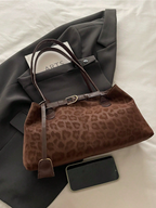 The Retro Leopard Tote Elitaire