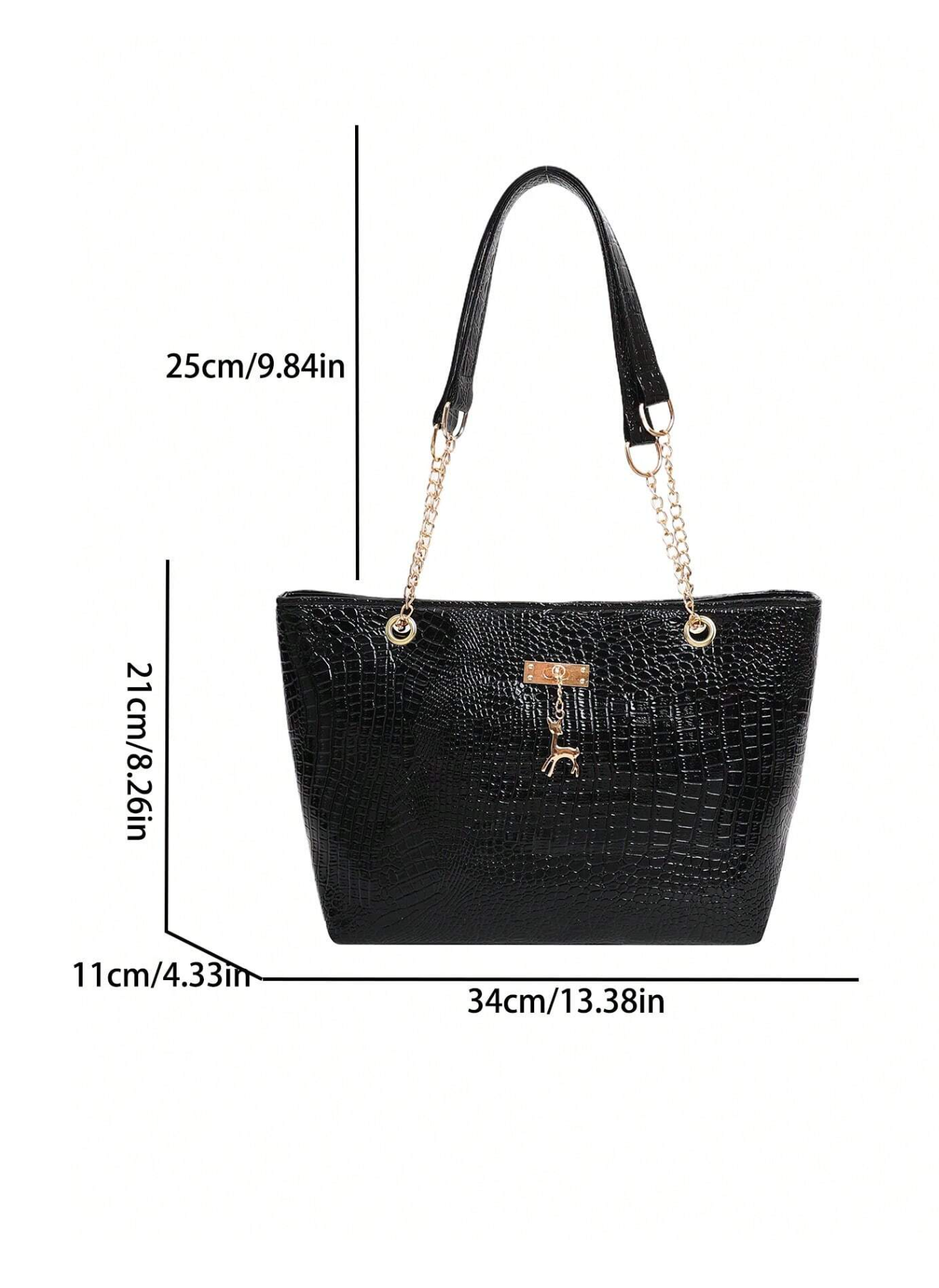 Deer Charm Tote Elitaire