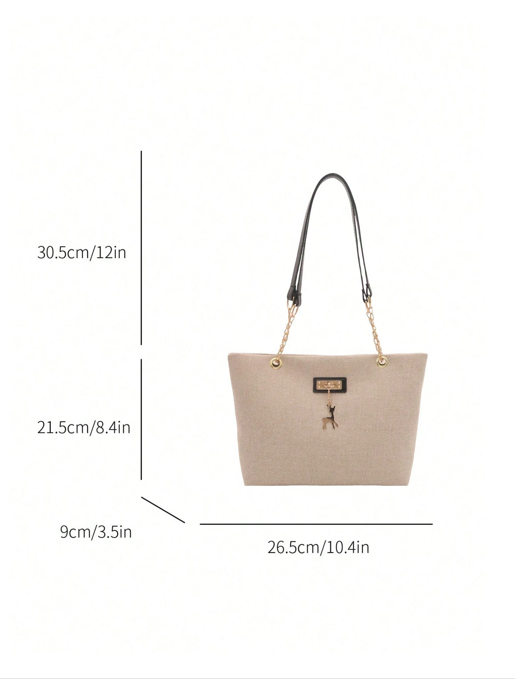 Deer Charm Tote Elitaire
