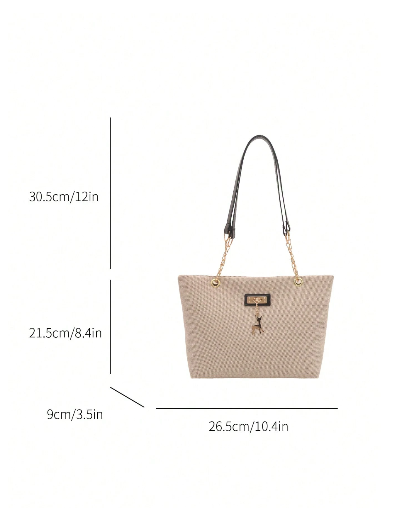 Deer Charm Tote Elitaire