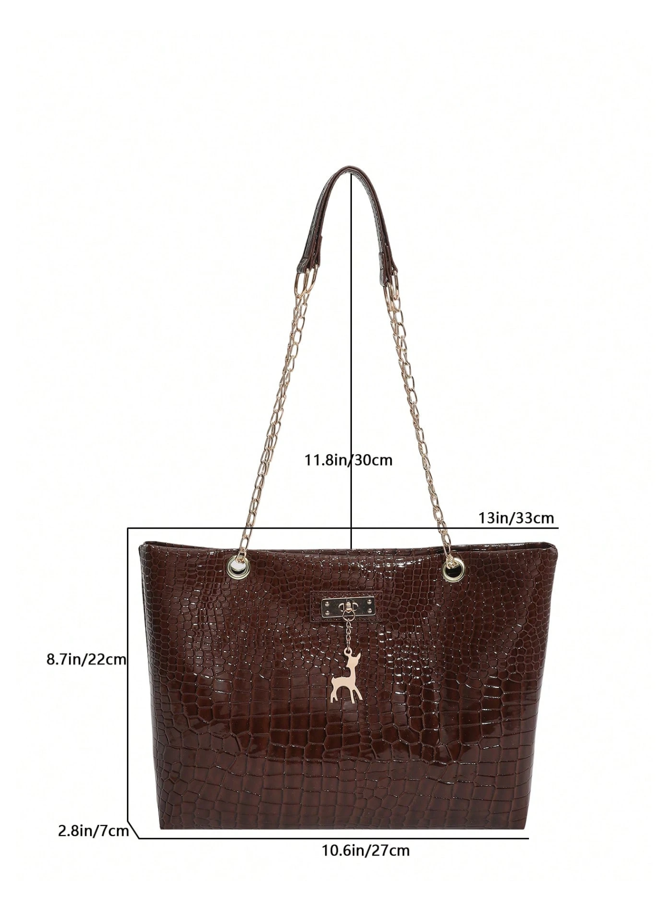 Deer Charm Tote Elitaire