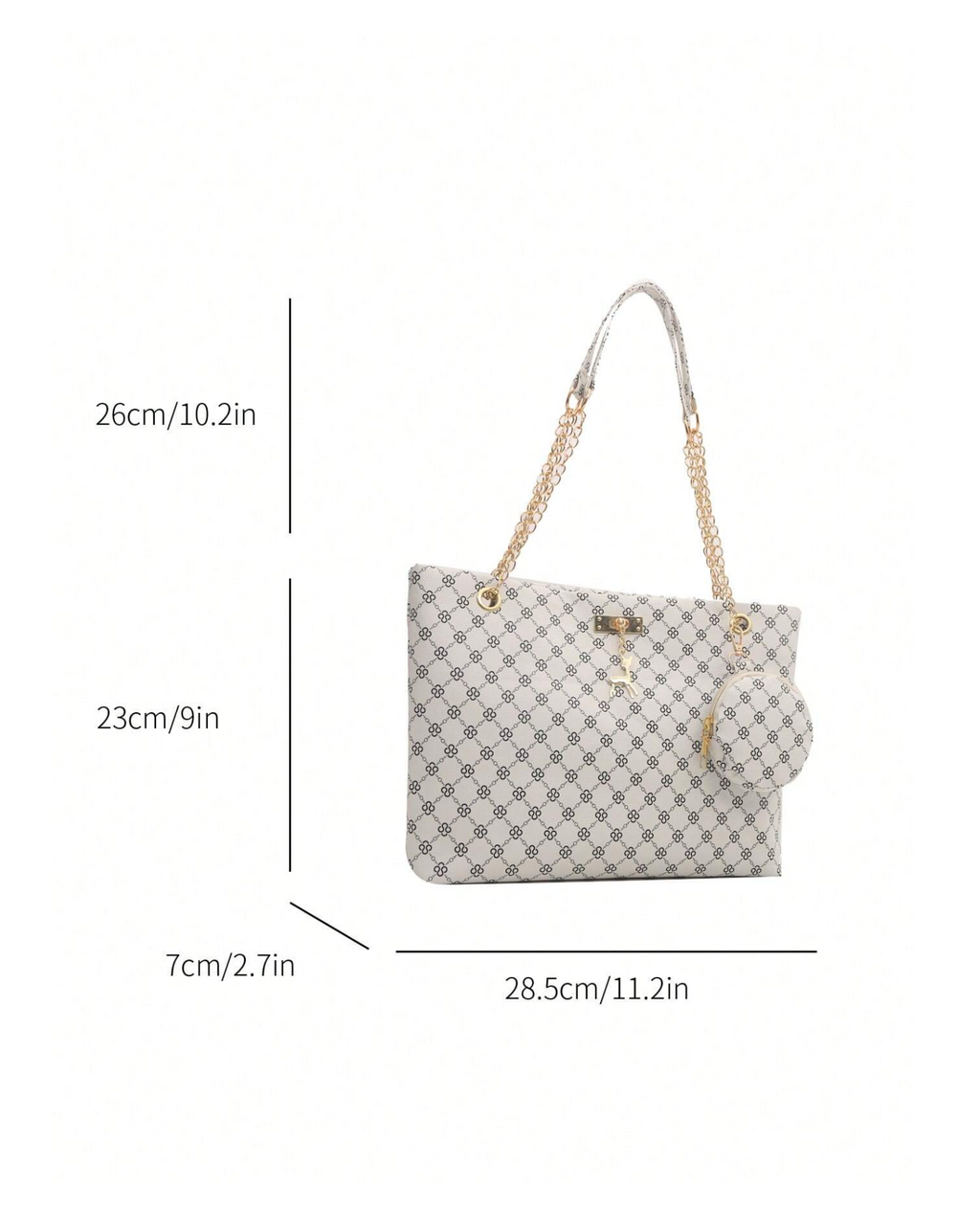 Deer Charm Tote Elitaire