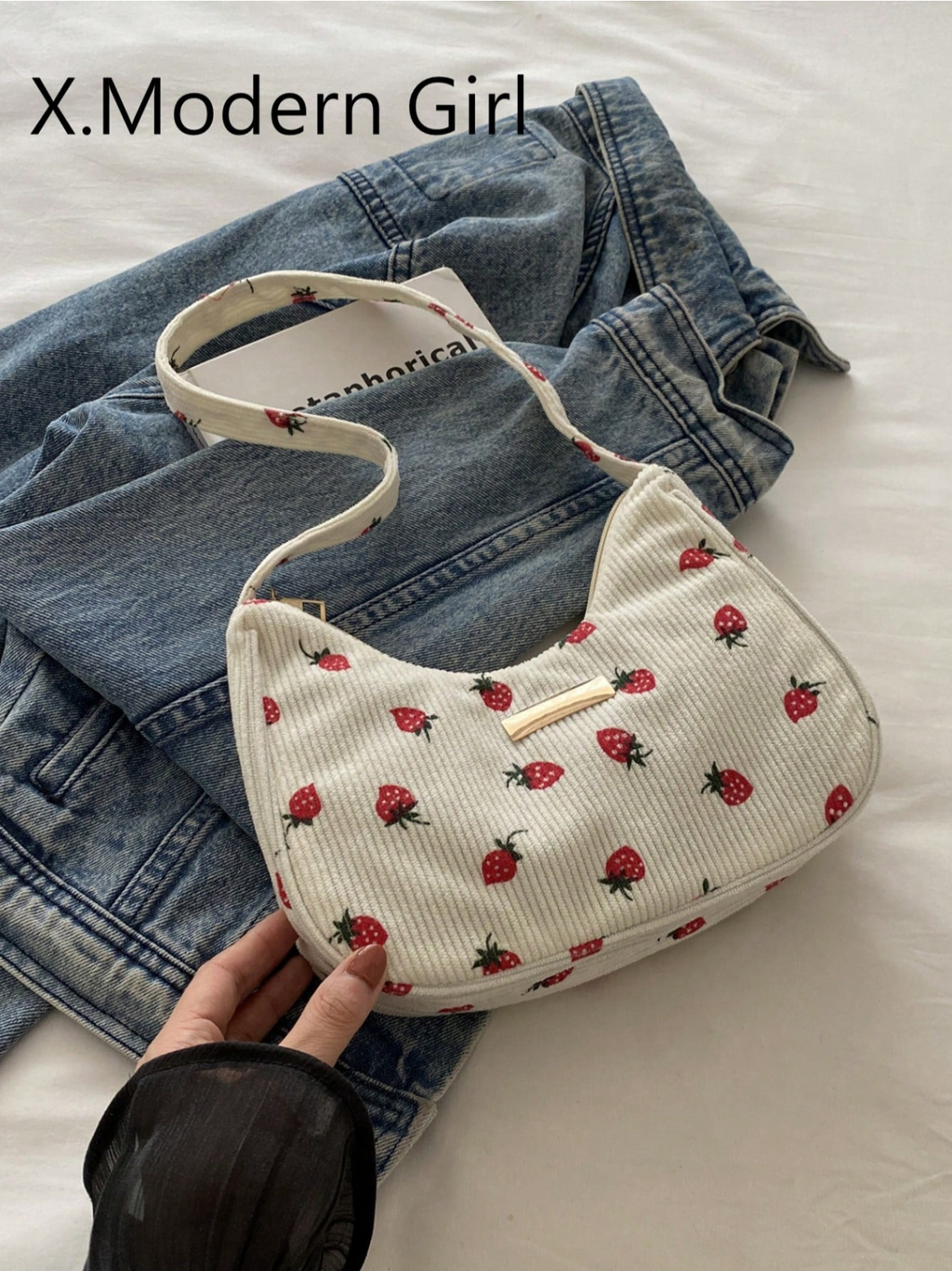 Sweetberry Corduroy Hobo Elitaire