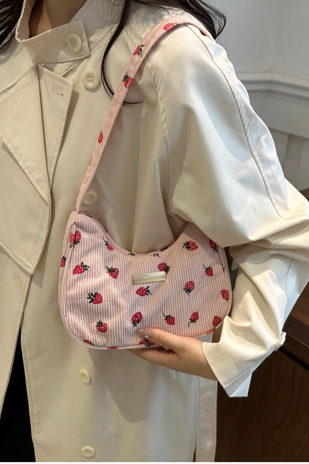 Sweetberry Corduroy Hobo Elitaire
