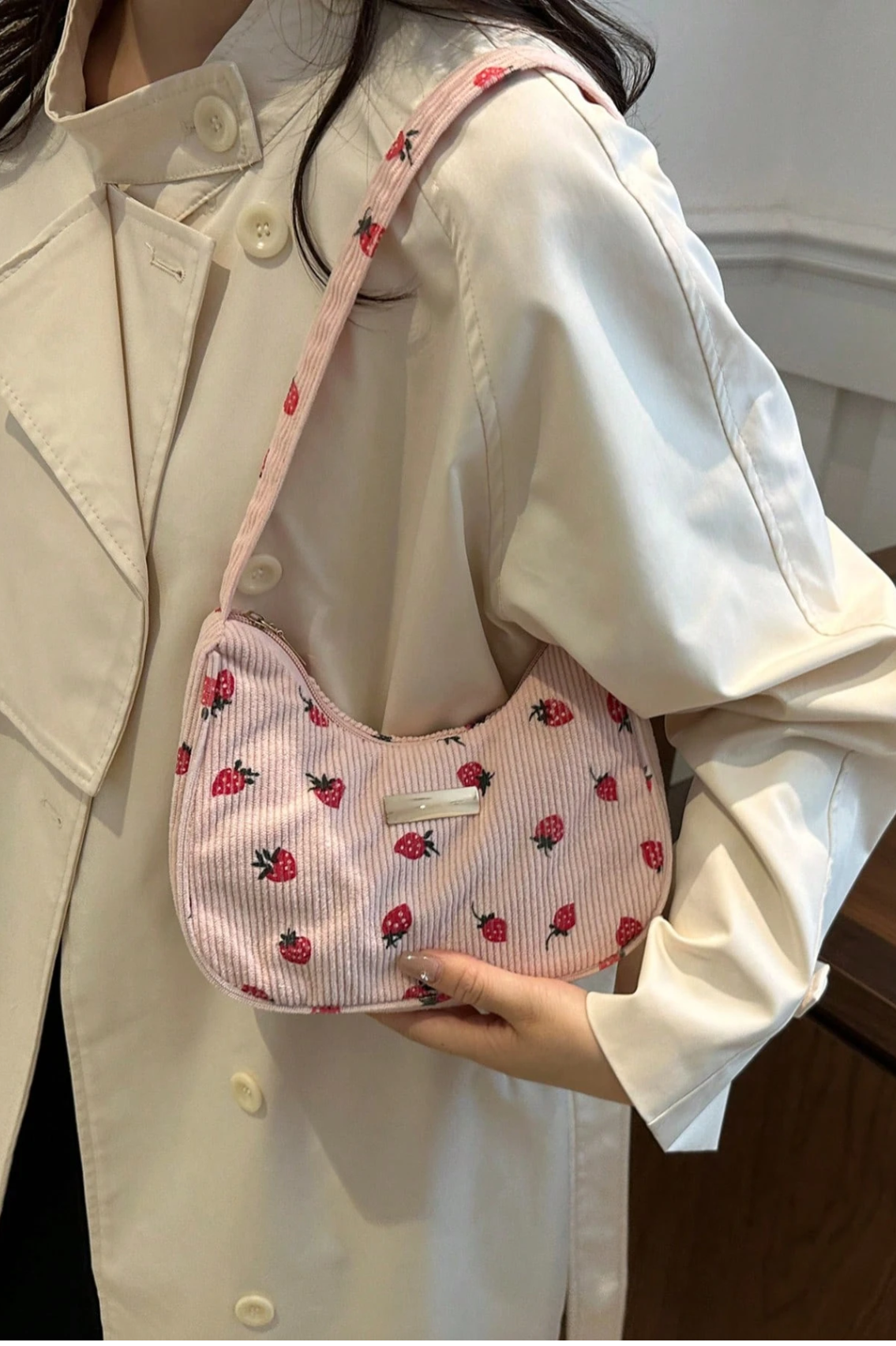 Sweetberry Corduroy Hobo Elitaire