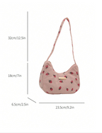 Sweetberry Corduroy Hobo Elitaire