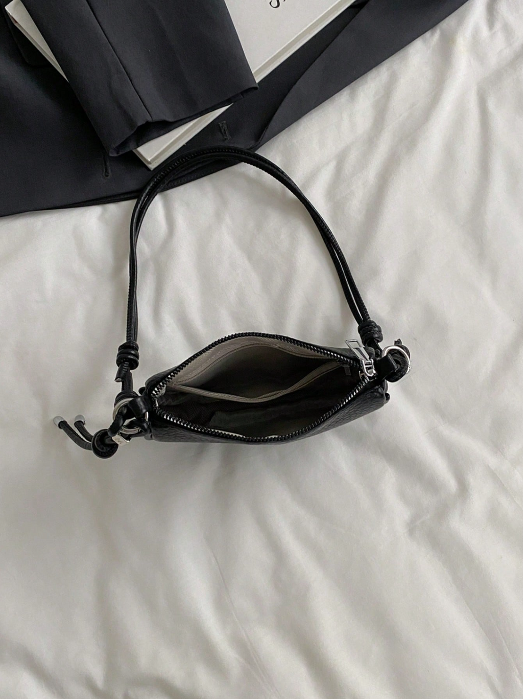 Textured-Detail Bag Elitaire