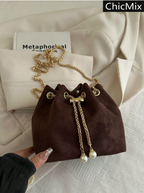 Drawstring Bucket Bag Elitaire