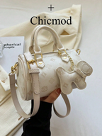 Quartz Monogram Barrel Bag Elitaire