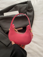 Pebbled Crescent Bag Elitaire