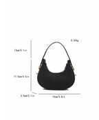 Pebbled Crescent Bag Elitaire