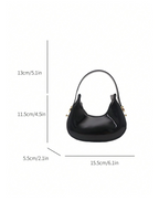 Gloss Crescent Bag Elitaire