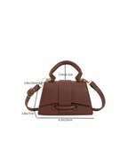 Pebbled Trapezoid Bag Elitaire