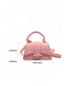 Pebbled Trapezoid Bag Elitaire