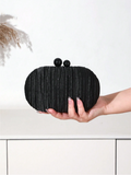 Pleated Satin Clutch Elitaire