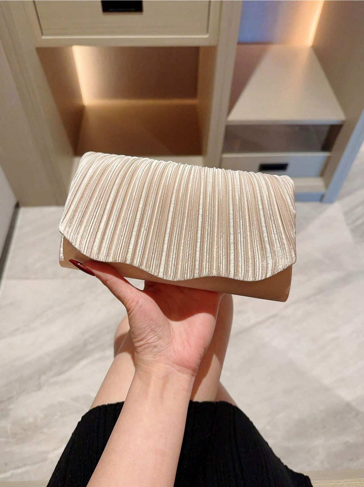 Stellar Satin Clutch Elitaire