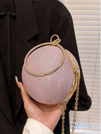 Orb Rhinestone Clutch Elitaire