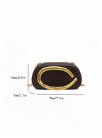Metallic Novelty Clutch Elitaire