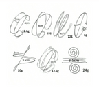 7 Pcs/Set Silver Armet Set Elitaire