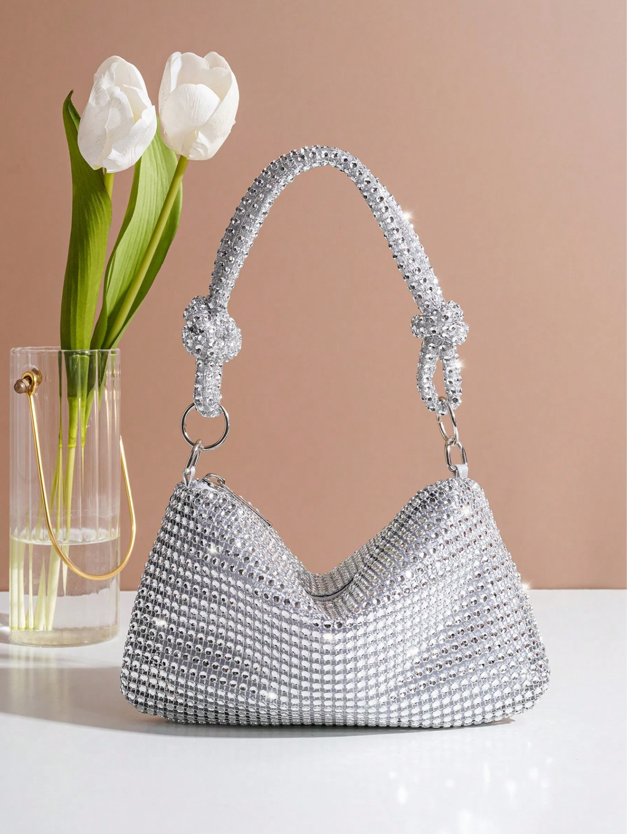 Rhinestone Slouch Elitaire
